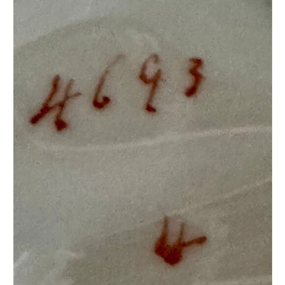 Antique Lobster Porcelain Platter Floral Gold German Style - Picture 5 of 8